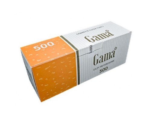 Сигаретные гильзы Gama 500 шт для табака