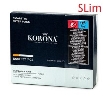 Сигаретные гильзы KORONA SLIM 1000 шт для табака