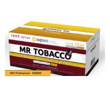 Сигаретні гільзи MR TABACCO 1000 шт для тютюну
